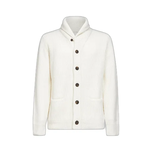 Mc2 Saint Barth Shawl Collar Knitwear