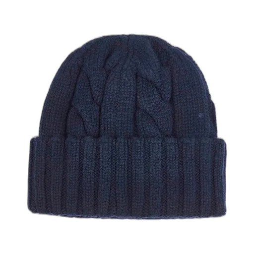 Mc2 Saint Barth Logo Embroidered Turn Up Hem Beanie