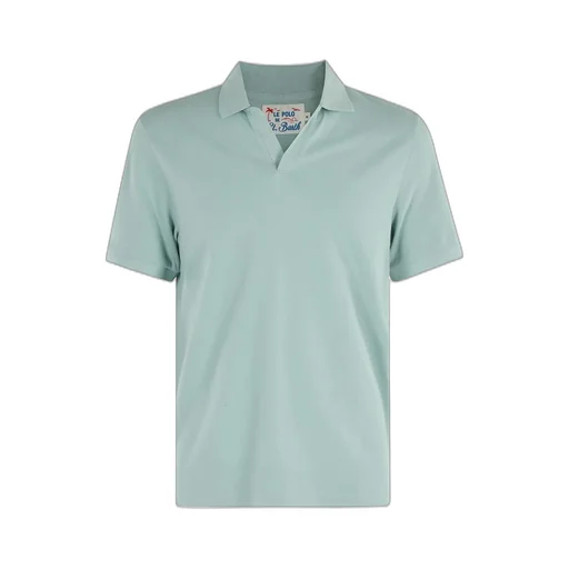 Mc2 Saint Barth Charles Piquet Buttonless Polo Shirt