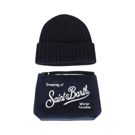 Mc2 Saint Barth Ribbed Wool Hat