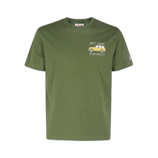 Mc2 Saint Barth Embroidered Crewneck T-Shirt