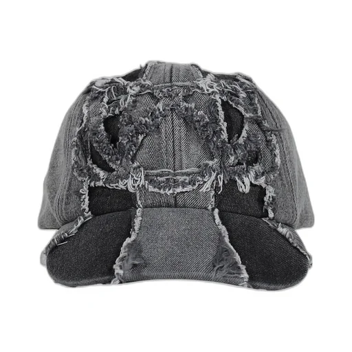 Distressed Cap / Blk