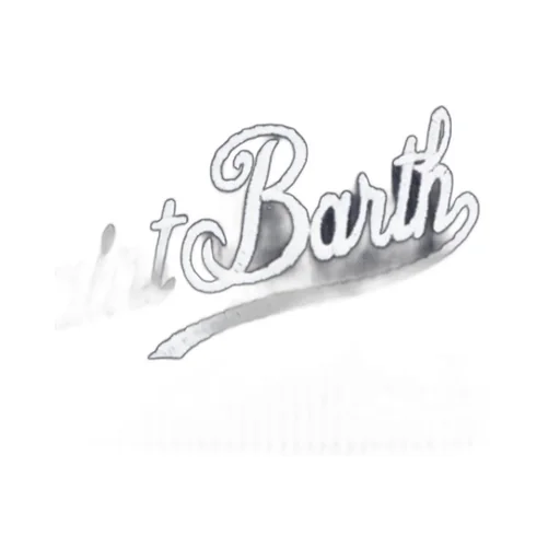 Mc2 Saint Barth Ribbed Logo Clutch Bag
