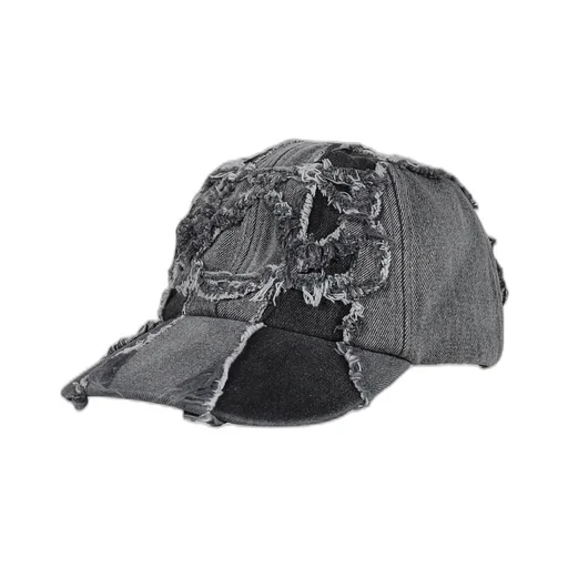Distressed Cap / Blk