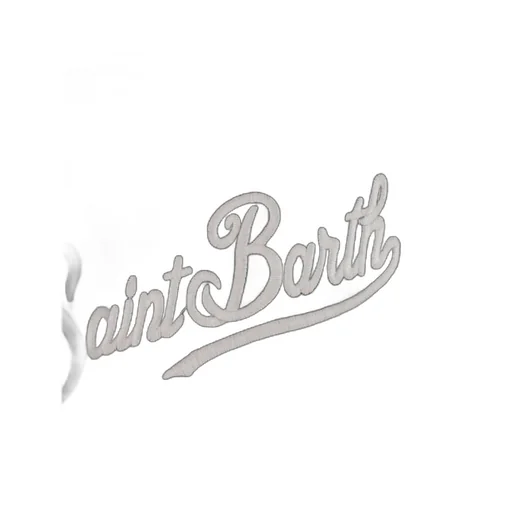 Mc2 Saint Barth Logo Nylon Clutch Bag