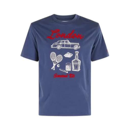 Mc2 Saint Barth Graphic Printed Short-Sleeved T-Shirt