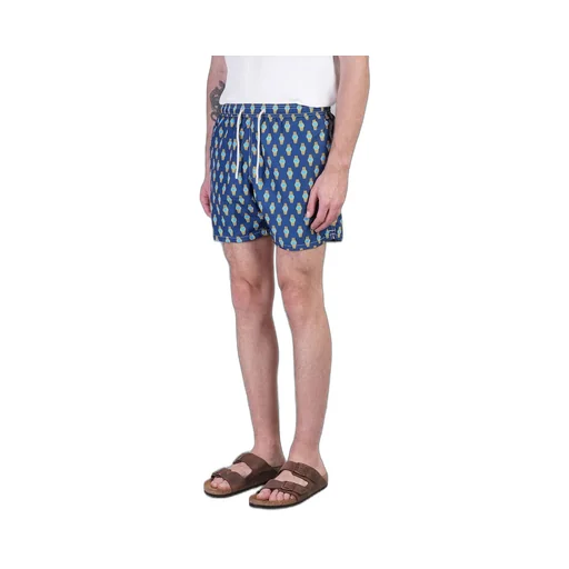 Mc2 Saint Barth Watch Print Lighting Swim Shorts