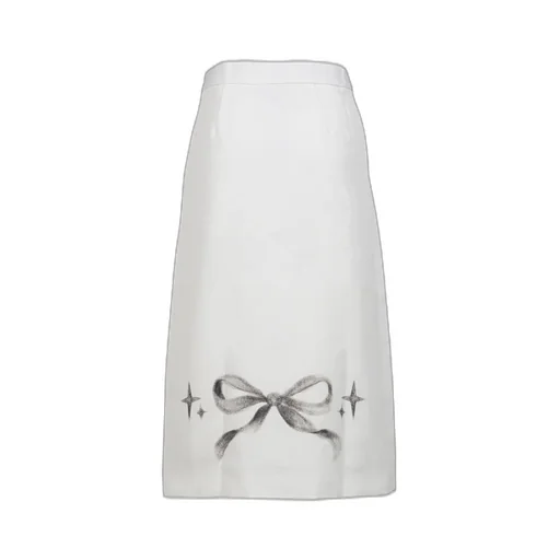 Sanrio Midi Skirt / White