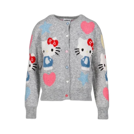 Hello Kitty Celebration Cardigan / Grey