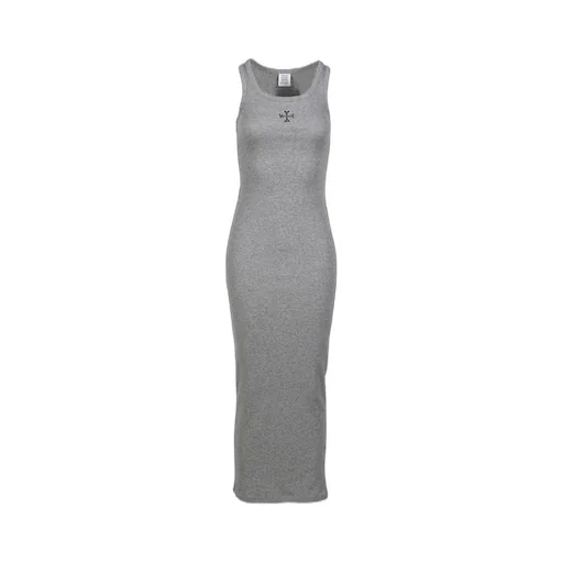 Cross Logo Tanktop Dress / Gry Melange