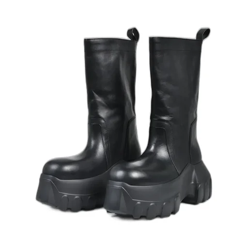 Calf Pull On Bogun / Blk