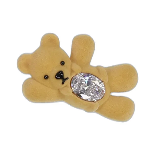 Greeting Bear Hair Clip / Brw