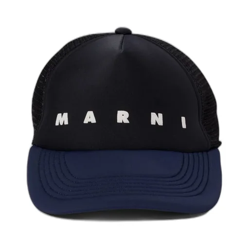Marni Logo Printed Quilted Cap