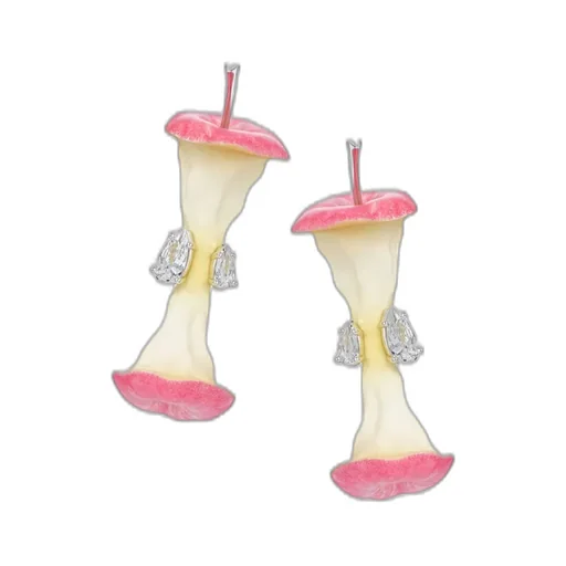 Apple Core Earring / Pnk