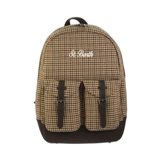 Mc2 Saint Barth Cody Houndstooth Backpack