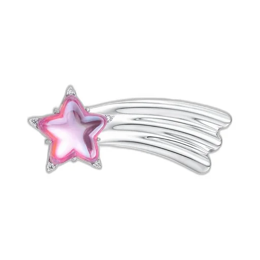 Long-Tail Meteor Hair Clip / Pnk