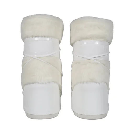 Mb Icon Faux Fur / Optical Wht