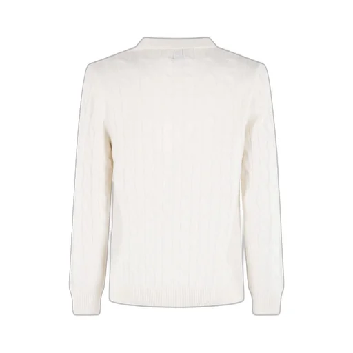 Mc2 Saint Barth Downing Braid Polo Sweater