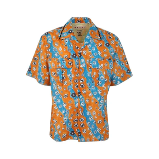 Marni Daisy Printed Buttoned Shirt