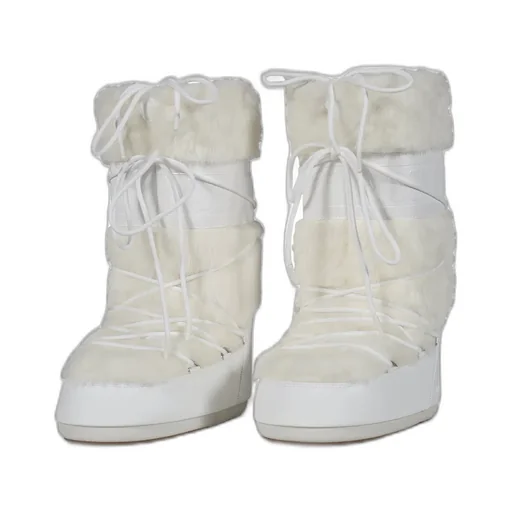 Mb Icon Faux Fur / Optical Wht
