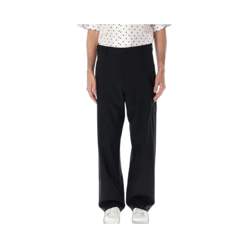 Marni High-Waist Straight-Leg Trousers