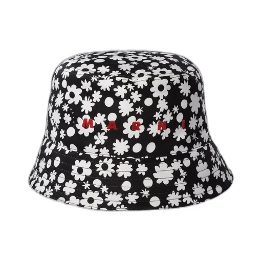 Marni Pop Fields Motif Bucket Hat