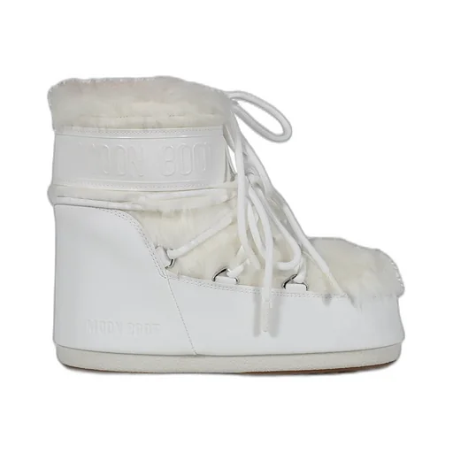 Mb Icon Low Faux Fur / Optical Wht