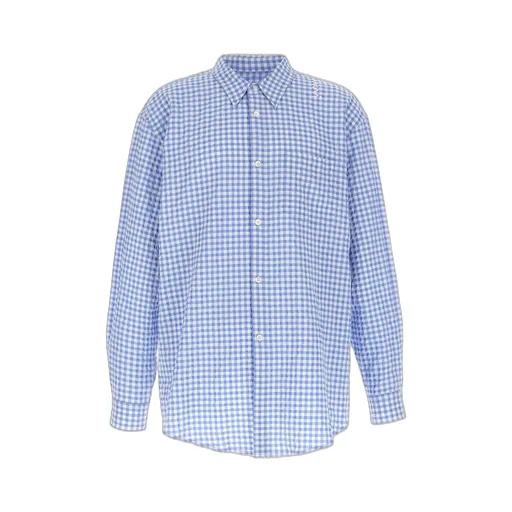 Marni Vichy Printed Long-Sleeved Shirt
