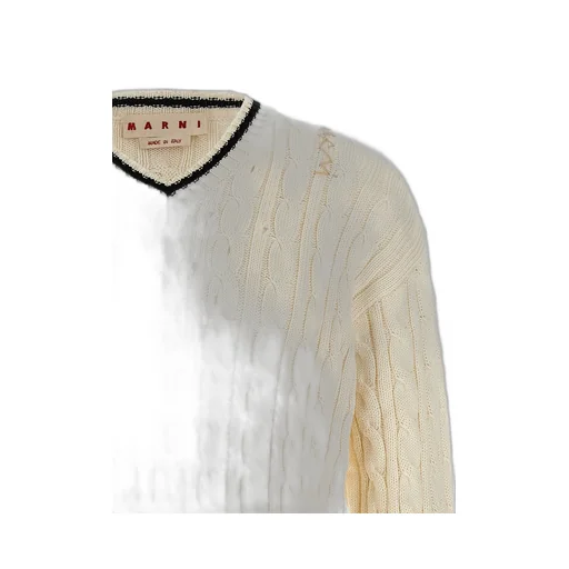 Marni V-Neck Knitted Jumper
