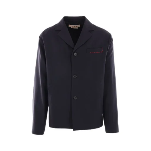 Marni Stitch Detailed Long-Sleeved Blazer