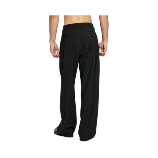 Marni Logo Embroidered Tailored Trousers