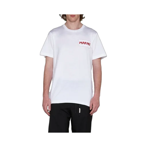 Marni Logo-Printed Crewneck T-Shirt