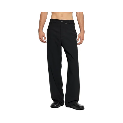 Marni Logo Embroidered Tailored Trousers