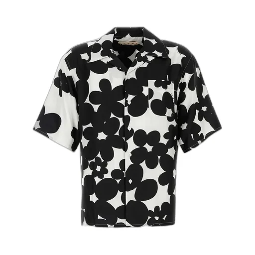 Marni Dilles Printed Short Sleeved Shirt