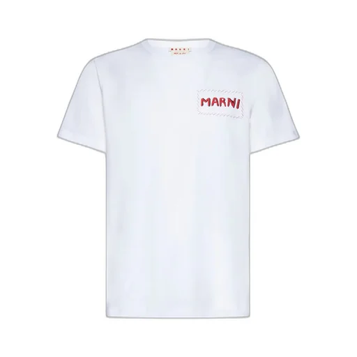 Marni Logo-Printed Crewneck T-Shirt