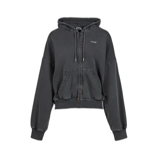 Shoulderless Hoodie / Blk