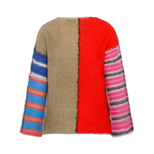 Marni Patchwork Knitted Jumper