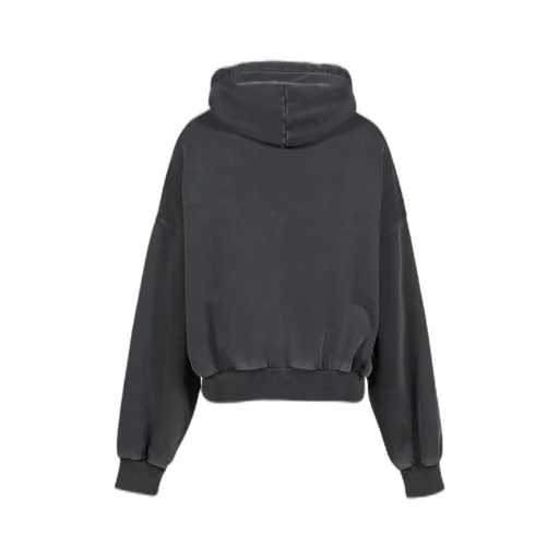 Shoulderless Hoodie / Blk