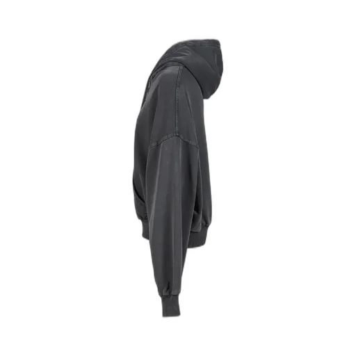 Shoulderless Hoodie / Blk
