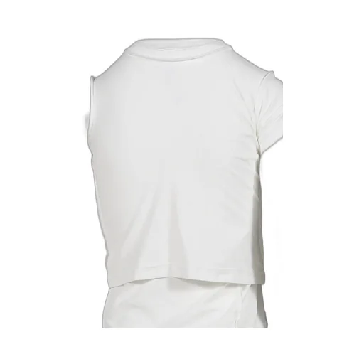 Cotton Double Ls T-Shirts / Wht