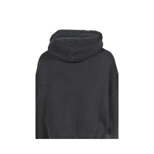 Shoulderless Hoodie / Blk