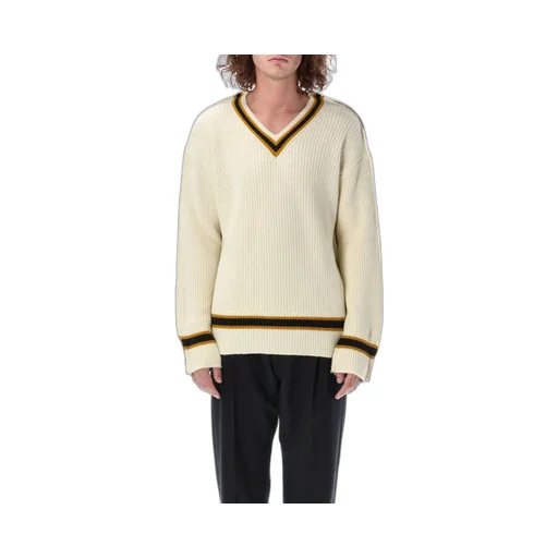 Marni V-Neck Knitted Jumper