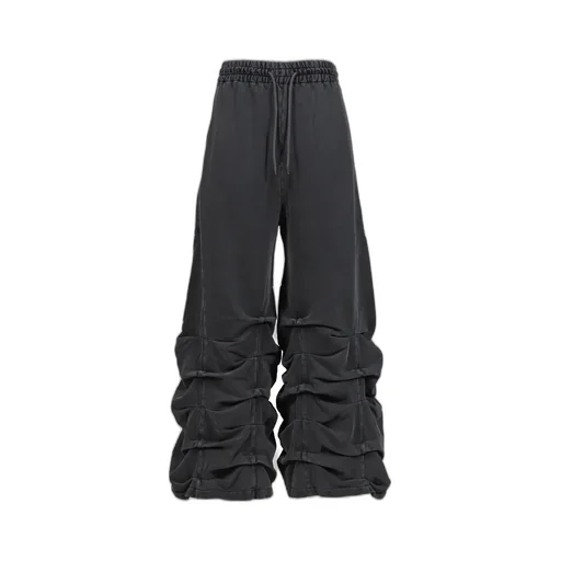 Avavav Smocked Track Pant Washed Black / Blk