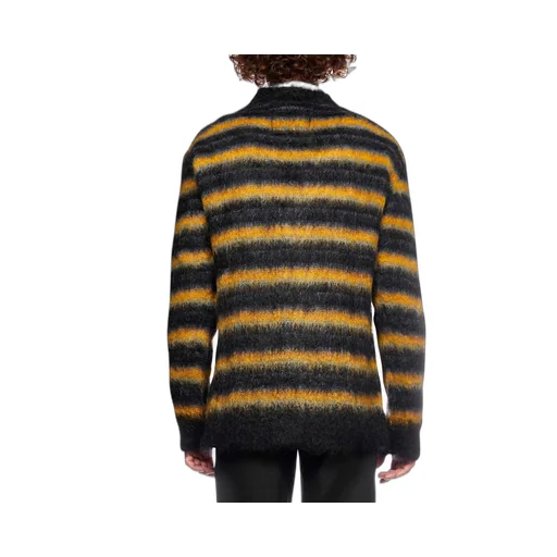 Marni Striped Buttoned Cardigan