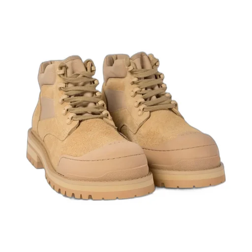 Marni Patchy Combat Boots