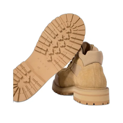 Marni Patchy Combat Boots