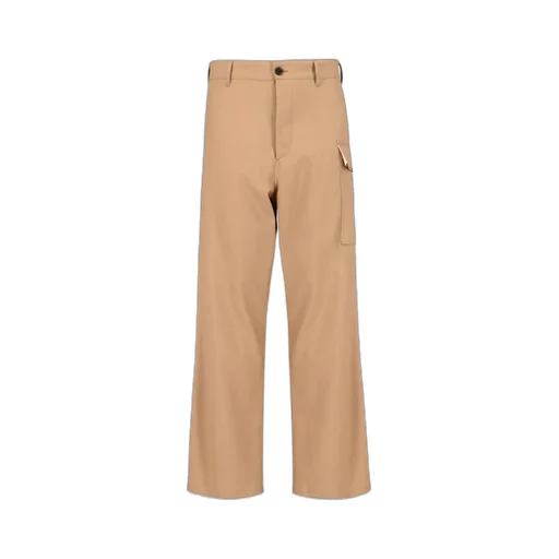 Marni Button Detailed Straight Leg Pants