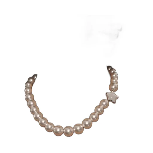 Poison Pearl Necklace / Wht