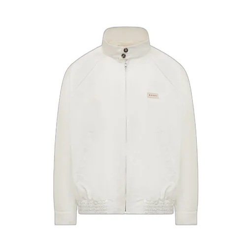 Marni Logo Patch Zipped Jacket