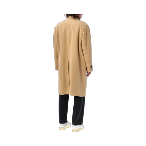 Marni Logo Patch Mid-Length Coat
